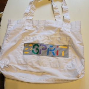 Vintage esprit rainbow tote